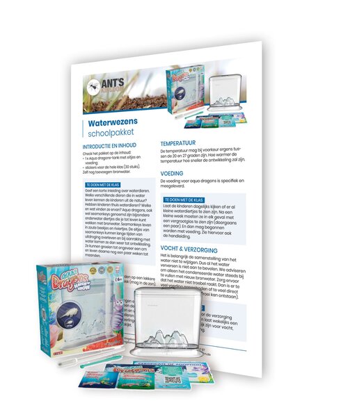 Schulpaket „Wassertiere“.